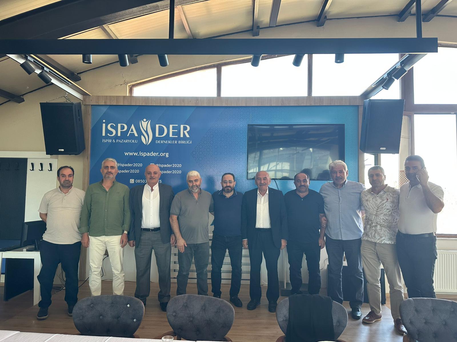 Antalya Erzurumlular Derneği'nden İSPADER Ziyareti!..