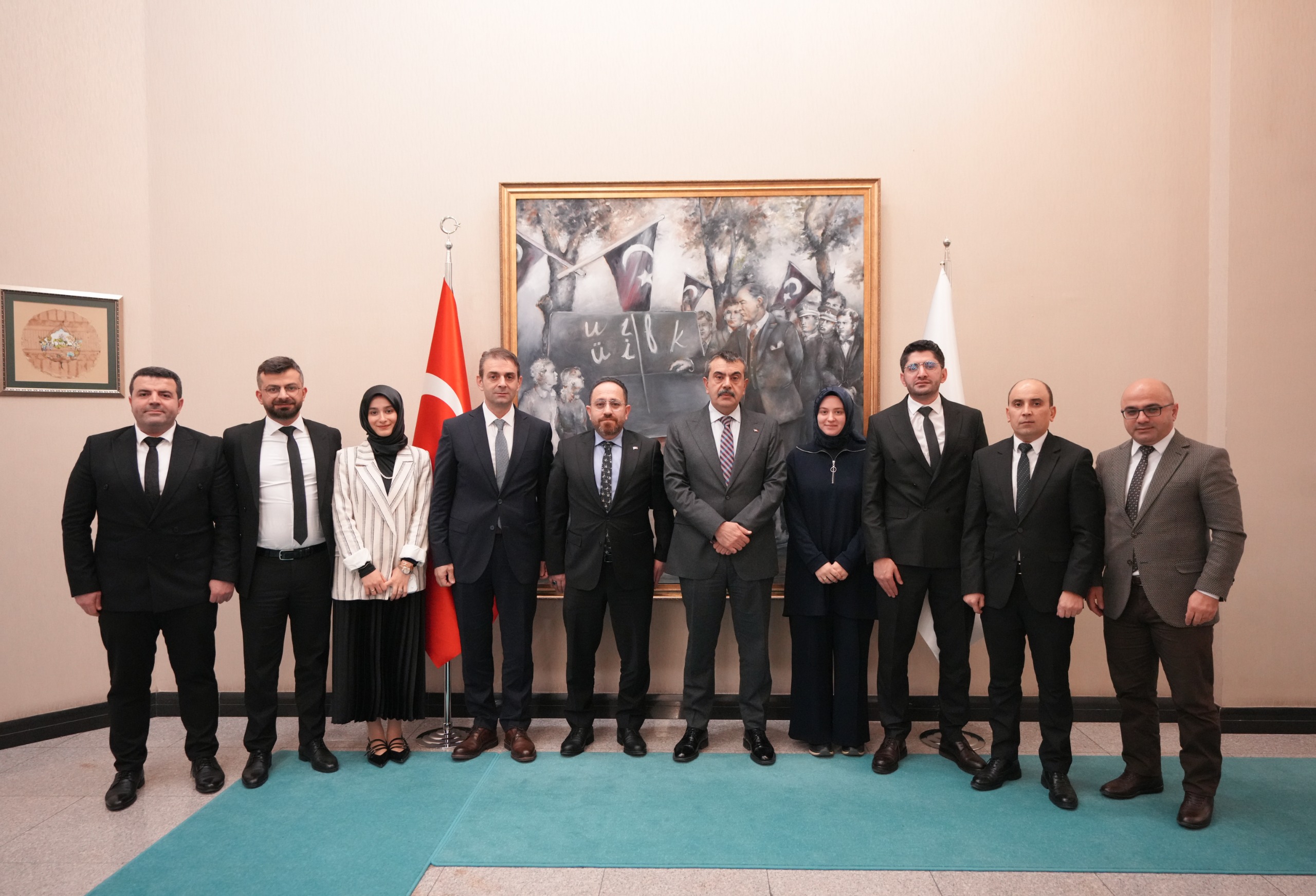 İSPADER Eğitim Projelerimizi Milli Eğitim Bakanımıza Sunduk.