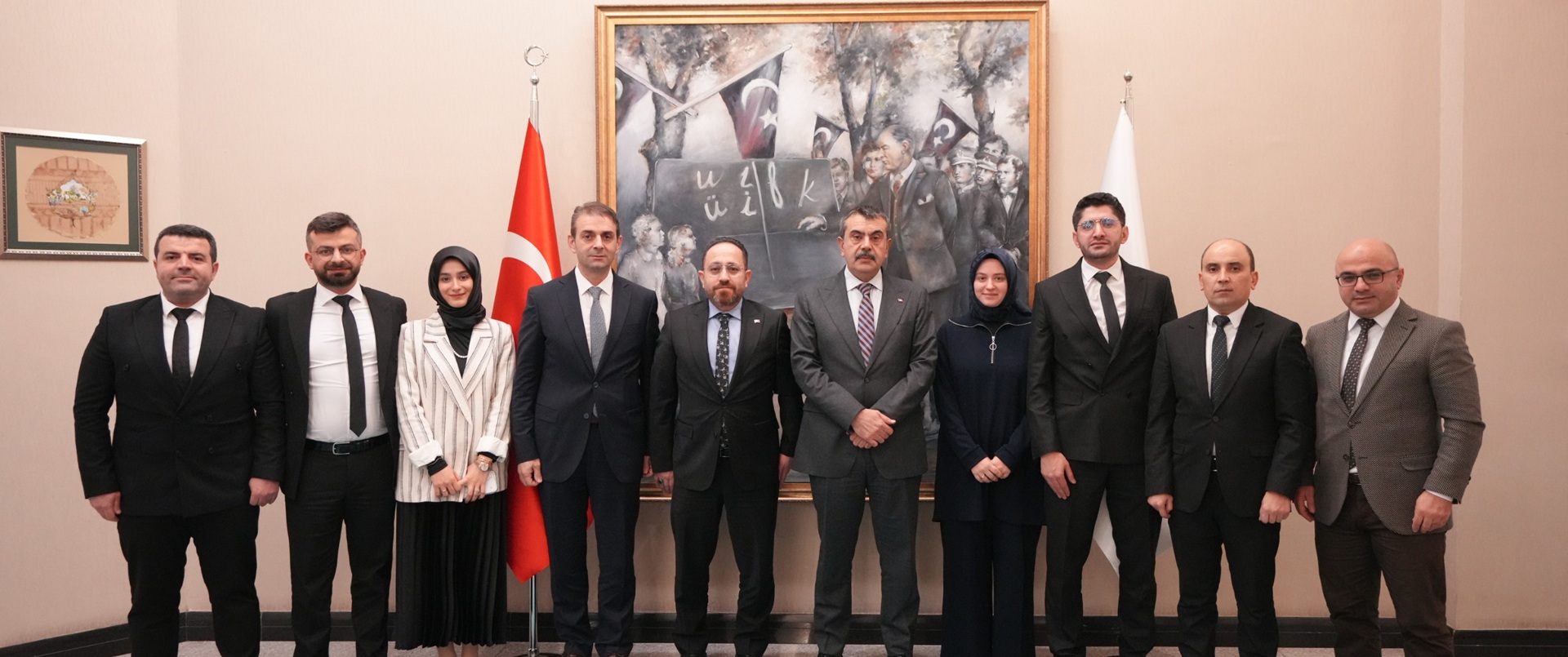 İSPADER Eğitim Projelerimizi Milli Eğitim Bakanımıza Sunduk.