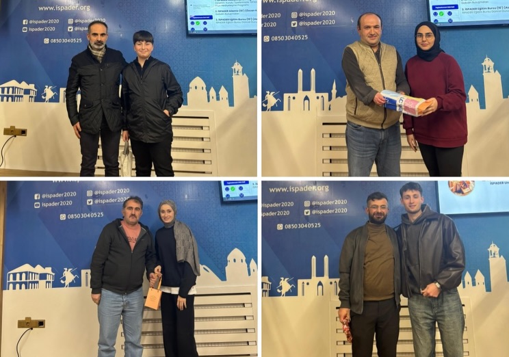 İSPADER Yönetim Ekibi ile İSPADER ÜNİ Ekibinin Hediyeleşme Buluşması.