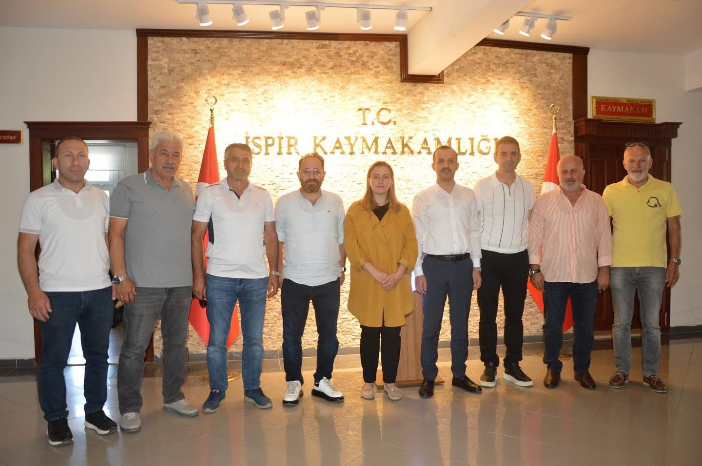 İspir Kaymakamımızı Ziyaret Ettik. 
