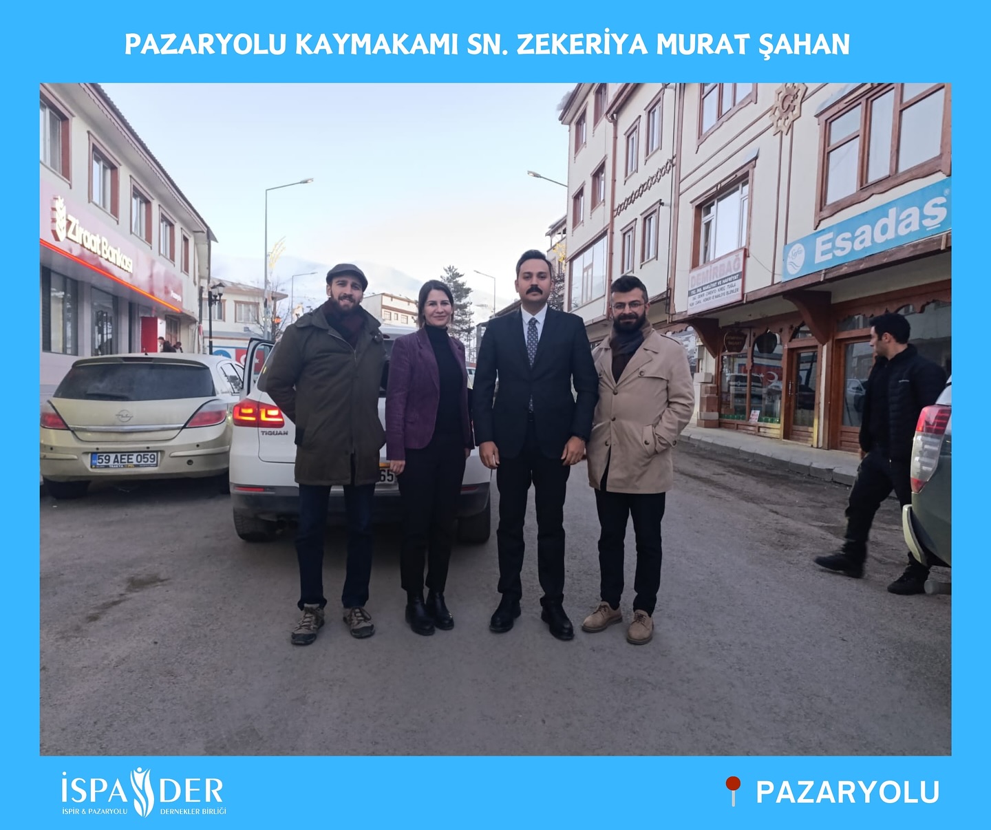 Eğitim Seferberliği çalışmalarının son aşaması için İSPİR ve Pazaryolu’ndaydık.