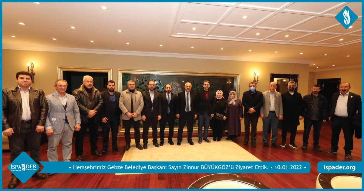 Sayın Zinnur BÜYÜKGÖZ’ü Ziyaret Ettik.