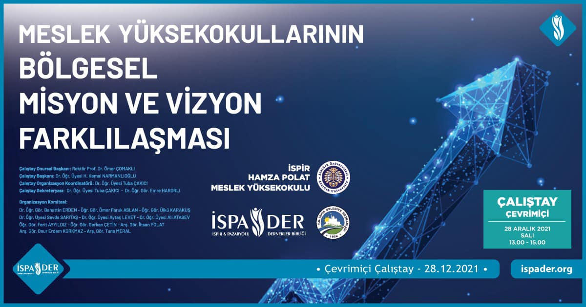 Meslek Yüksekokullarının Bölgesel Misyon ve Vizyon Farklılaşması çalıştayına katılım sağladık