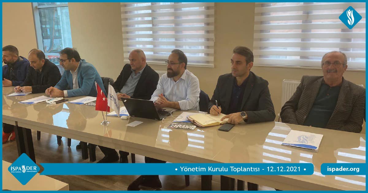 Yeni Yönetim Kurulumuzla İlk Toplantımızı Gerçekleştirdik