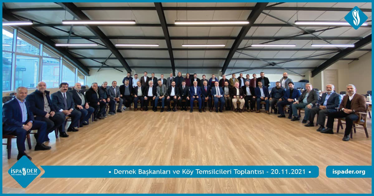 Dernek Başkanlarımız ve Köy Temsilcilerimiz ile İspir Temalı İstişare Toplantısı Düzenledik