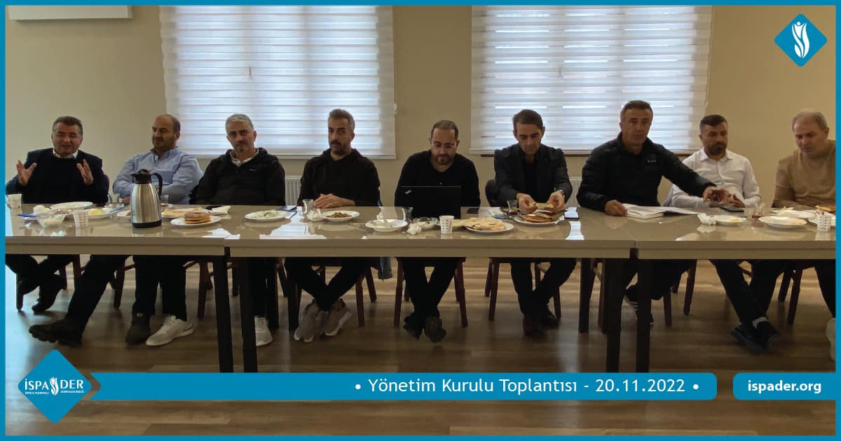 Yönetim Kurulu Toplantımızı Gerçekleştirdik!..