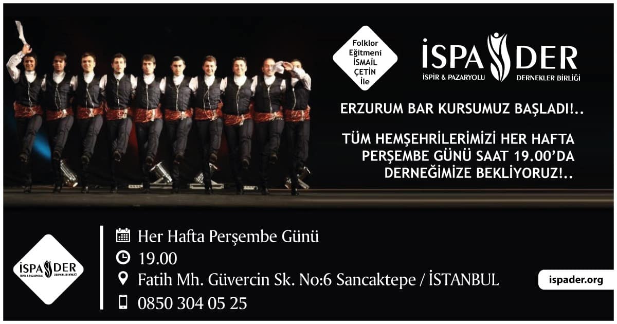 Erzurum Bar Kursumuz Başladı!..