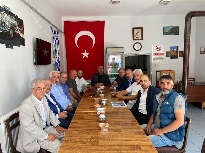 MHP Pazaryolu İlçe Başkanını Ziyaret Ettik