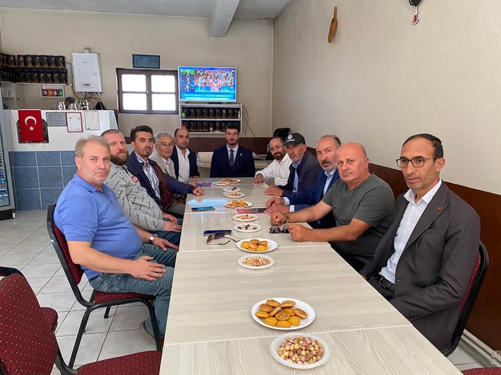 Yeniden Refah Partisi Pazaryolu İlçe Başkanını Ziyaret Ettik