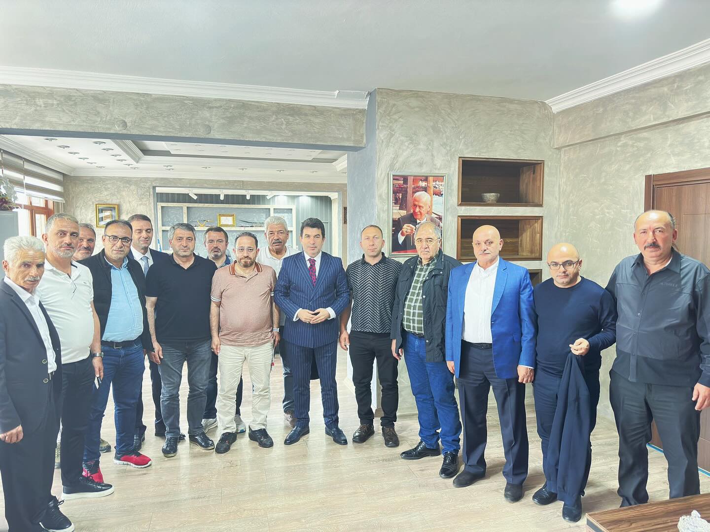 İspir Belediye Başkanımızı Ziyaret Ettik