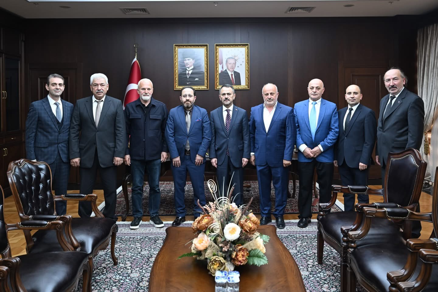 Kocaeli Valimiz Sn. İlhami AKTAŞ’ı makamında ziyaret ettik.